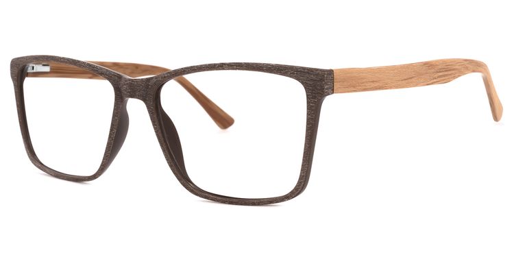 Nahomi Square Brown Glasses