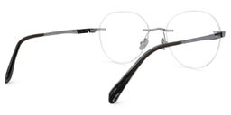 Yerukza Round Silver Glasses3