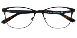 Elijah Browline Black Glasses1