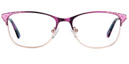 Elijah Browline Purple Glasses0