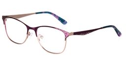 Elijah Browline Purple Glasses3