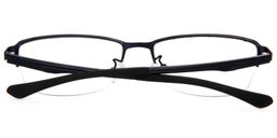 Morgan Semi-Rimless Blue Glasses5