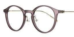 Anthony Round Purple Glasses3