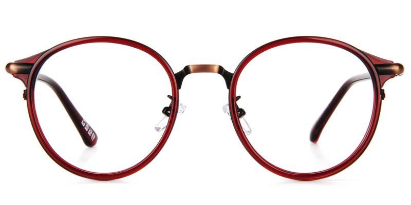 Christine Retro Round Eyeglasses0