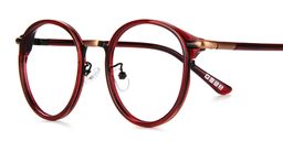 Christine Retro Round Eyeglasses2