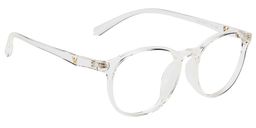 Amaya Round Clear Glasses 4