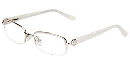 Jacob Rectangle White Glasses3