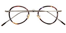 Demi Round Retro Glasses11