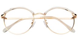 Kayla Round Glasses7