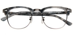 Genevieve Browline Gray-Tortoise Glasses1