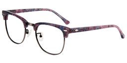 Genevieve Browline Purple-Tortoise Glasses4