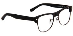 Letitia Browline Black Glasses4