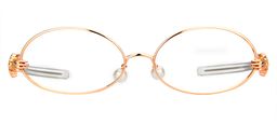 Barbara Oval Glasses 0