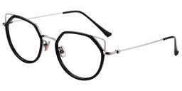 Mary Cute Cat Eye Black Glasses4