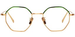 Hester Geometric Titanium Glasses0