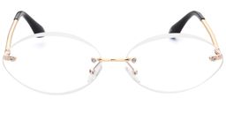 Lysette Oval Glasses 0