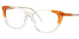 Suzanne Cat Eye Clear Glasses 5