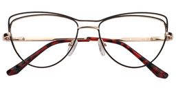 Avery Aviator Black Eyeglasses1