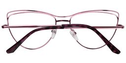 Avery Aviator Pink Eyeglasses4
