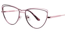 Avery Aviator Pink Eyeglasses3