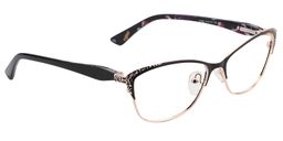 Trisha Cat Eye Black Glasses4
