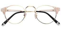 Blanche Round Glasses1