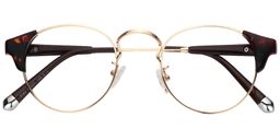 Blanche Round Glasses7