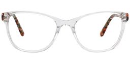 Vera Cat Eye Clear Glasses0