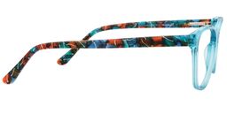 Vera Cat Eye Blue Glasses5