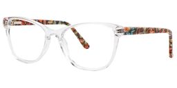Vera Cat Eye Clear Glasses3