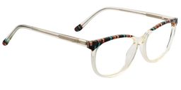 Angie Oval Clear Glasses3