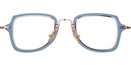 Nydia Geometric Blue Glasses5