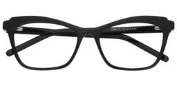 Helen Cat Eye Black Glasses1