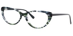 Charis Cat Eye Green Tortoise Glasses4