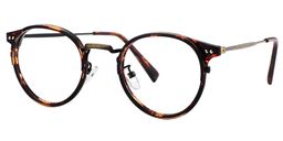  Enid Round Tortoise Glasses2