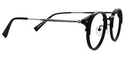  Enid Round Black Glasses5