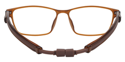 William Rectangle Brown Sports Glasses4