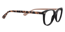 Jasper Cat Eye Black Glasses5