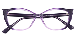 Angel's Wing Purple Glasses1
