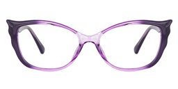 Angel's Wing Purple Glasses0