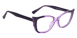 Angel's Wing Purple Glasses3