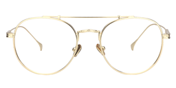 Chada Aviator Gold Glasses0