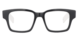 Eric Rectangle Black Glasses0