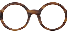 Faithe Round Burnt Umber Glasses2