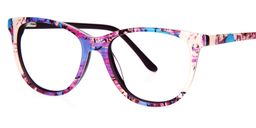 Dorothy Round Purple Glasses3