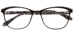 Claire Cat-eye Rivets Glasses7