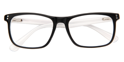 Vernon Rectangle Clear Glasses1