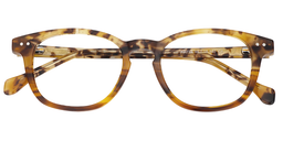 Tasha Square Light Amber Eyeglasses1