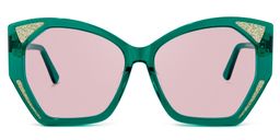 Routh Geometric Green Glasses6