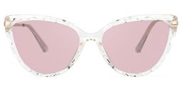 Lucas Cateye Clear Glasses8